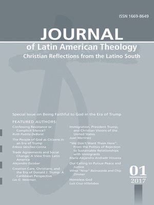 cover image of Journal of Latin American Theology, Volume 12, Number 1